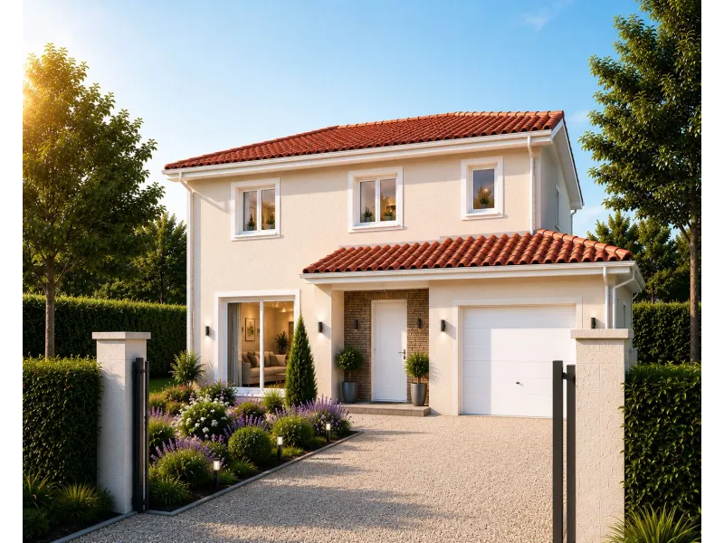 Maison neuve à Saint-Jean-de-Bournay