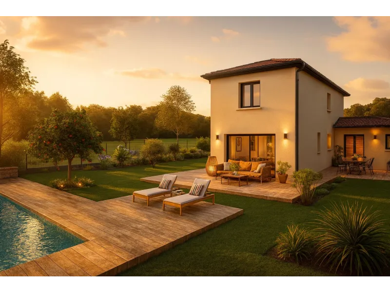 Maison neuve à Mions