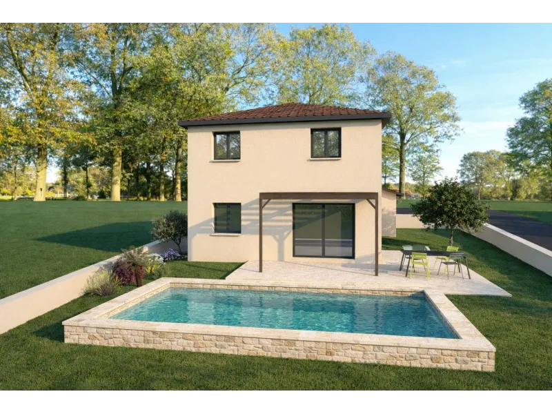 Maison neuve à Saint-Georges-d'Espéranche