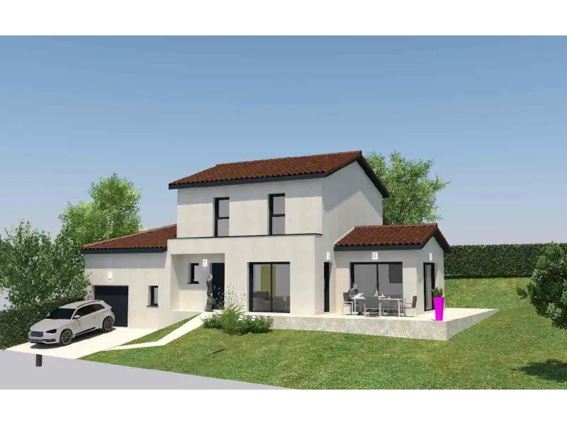 Maison neuve à Saint-Martin-en-Haut