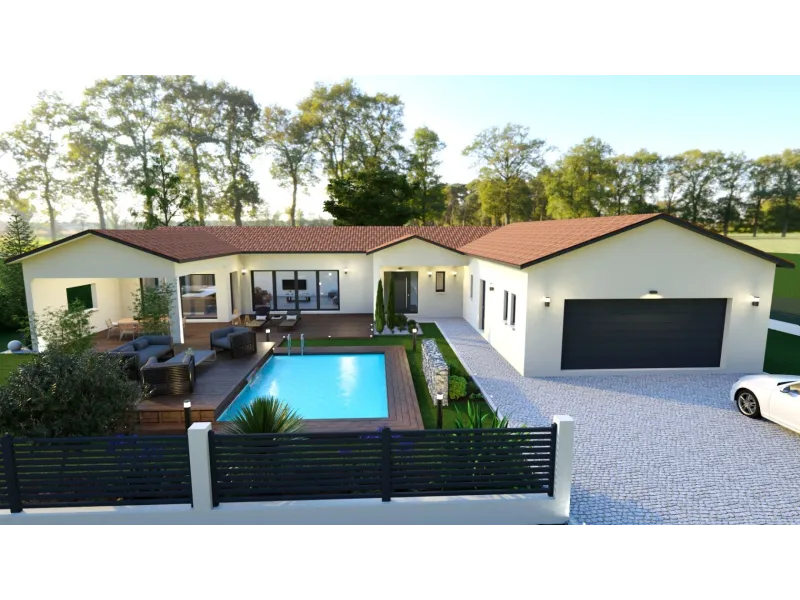 Maison neuve à Viriat