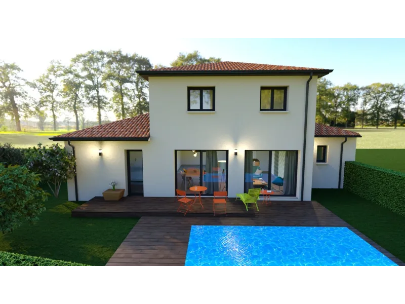Maison neuve à Foissiat