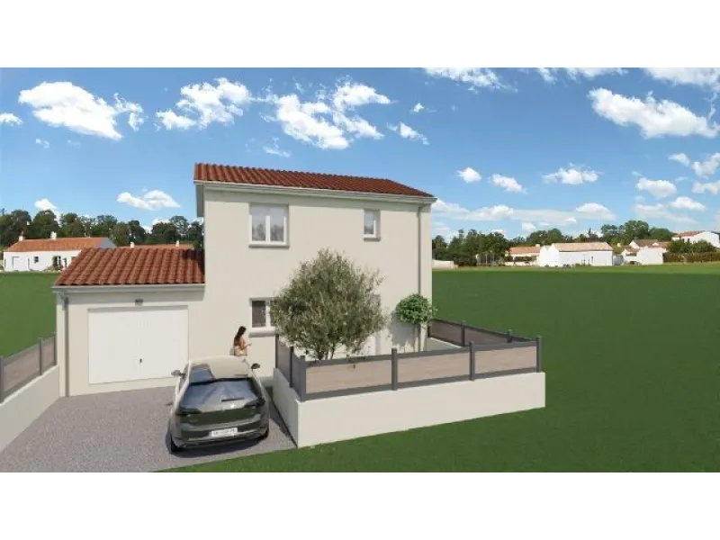 Maison neuve à Arras-sur-Rhone