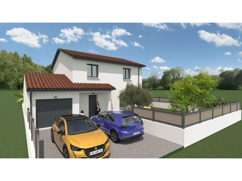 Maison neuve à Cheyssieu
