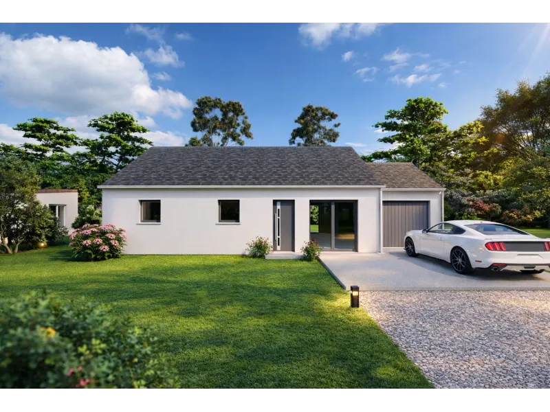 Maison neuve à La Couyère