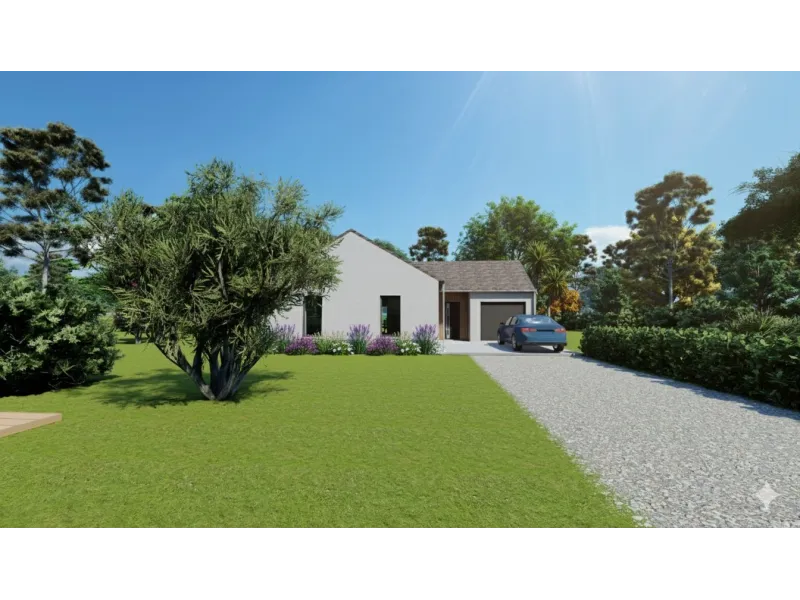 Maison neuve à La Couyère