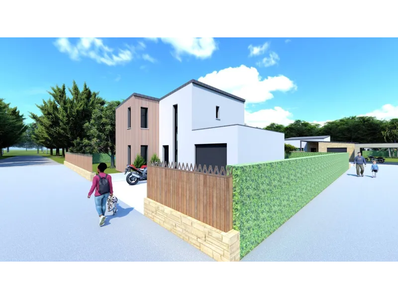 Maison neuve à La Couyère