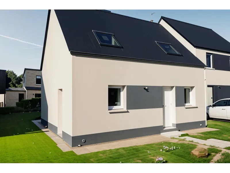Maison neuve à Baye