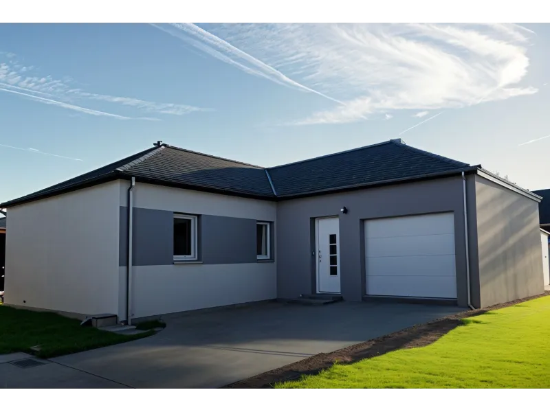 Maison neuve à Pluméliau