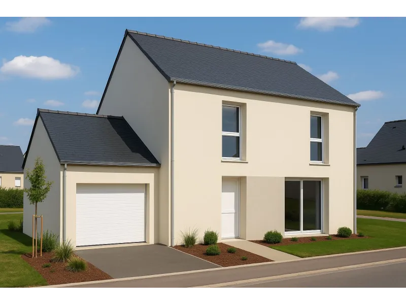 Axce's 45-4CH92 - C, modèle de maison AXCE'S HABITAT