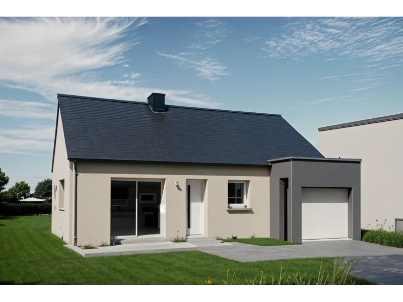 Maison neuve à Pleugueneuc