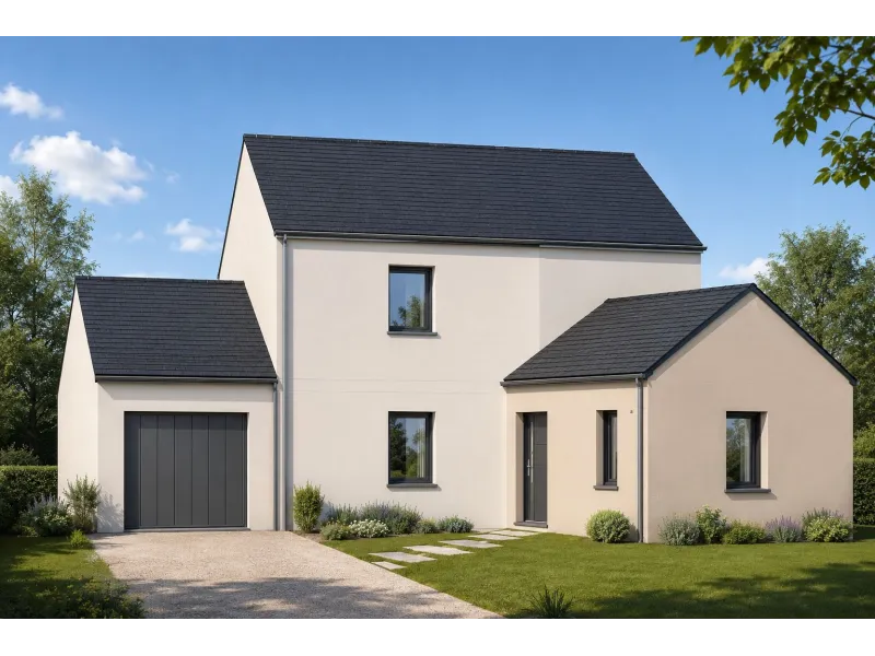 D1 Zac du Grand Clos, modèle de maison LOGÉMAINE