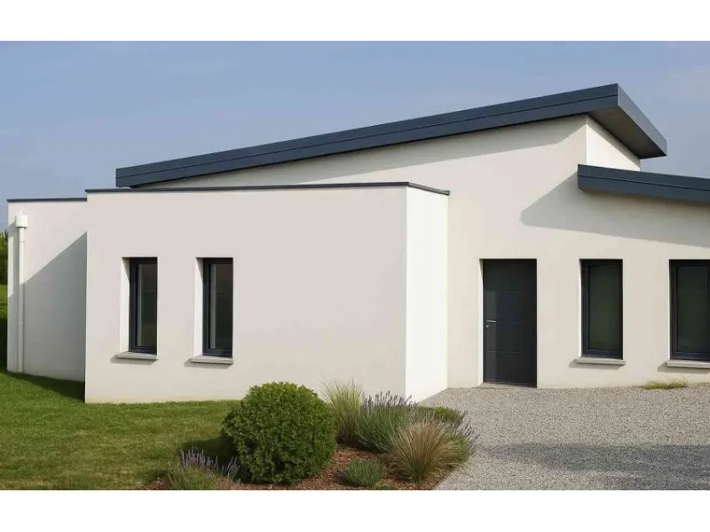 Maison neuve à Bécon-les-Granits