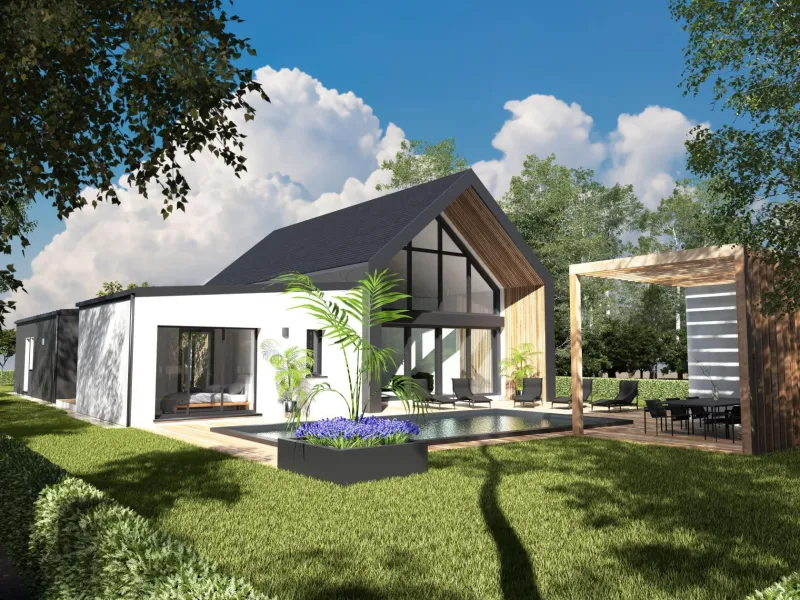 Maison neuve à Feneu