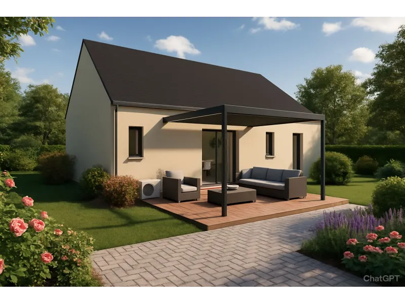 Maison neuve à Le Mesnil-en-Vallée