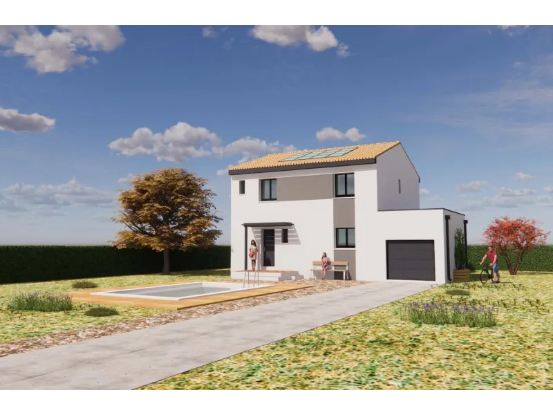 Maison neuve à Langlade