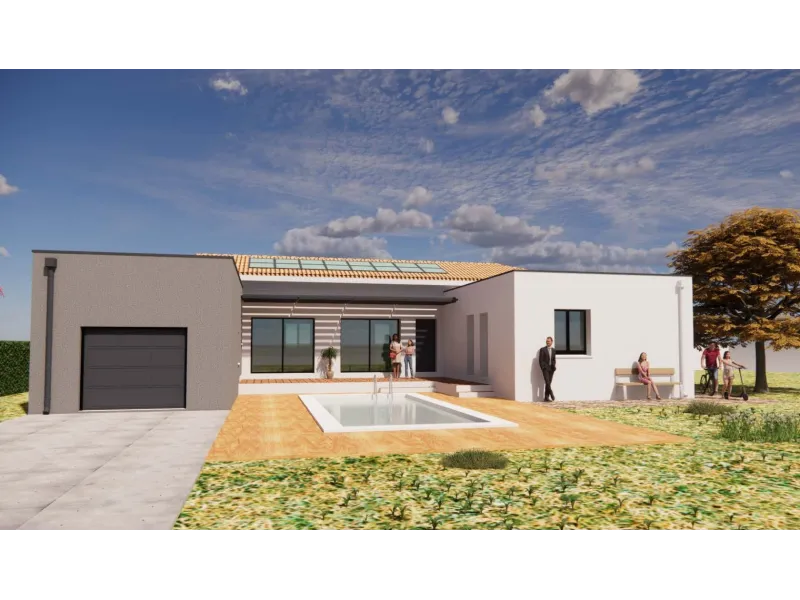 Maison neuve à Le Triadou