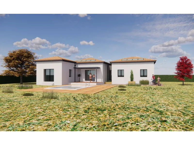 Maison neuve à Le Cailar