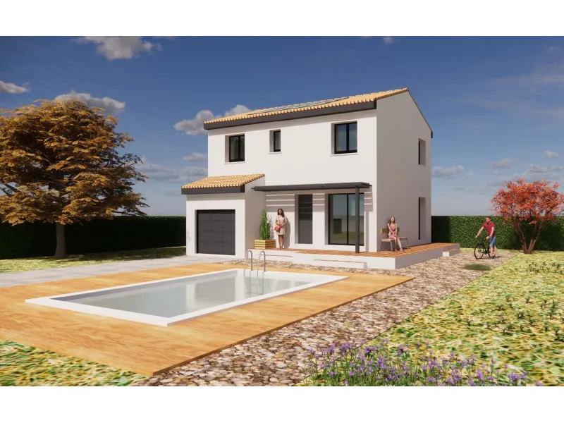 Maison neuve à Le Cailar