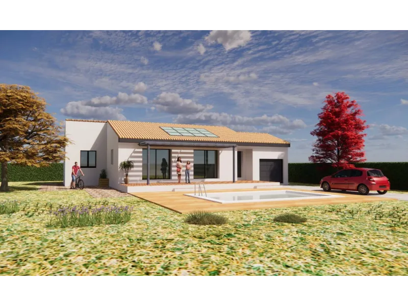 Maison neuve à Le Cailar