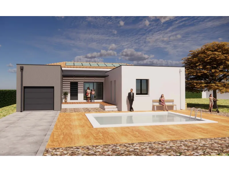 Maison neuve à Le Cailar