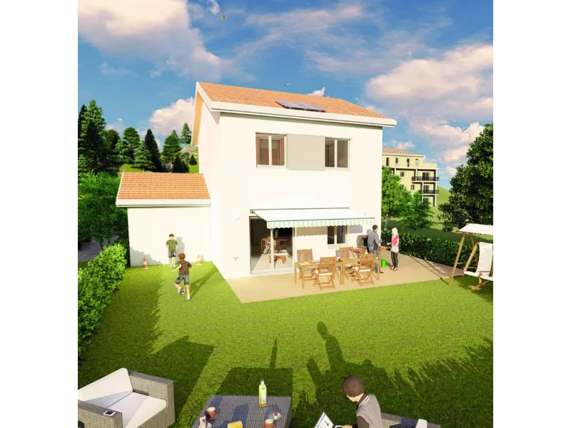 Leotie-3ch90, modèle de maison MAISONS CECILE ROBIN