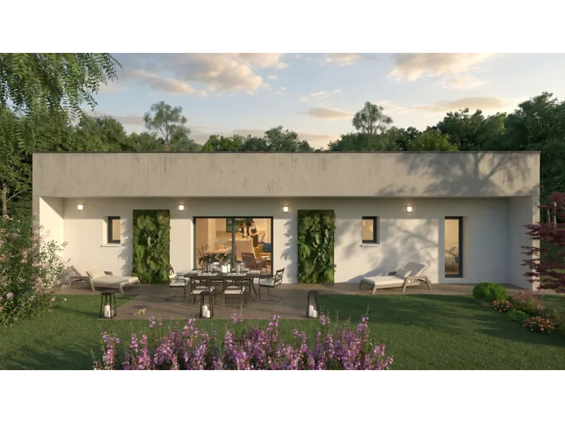 Maison neuve à Treban