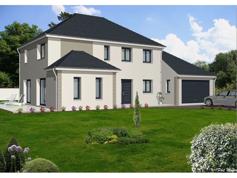 Maison neuve à Saint-Cyr-sur-Morin