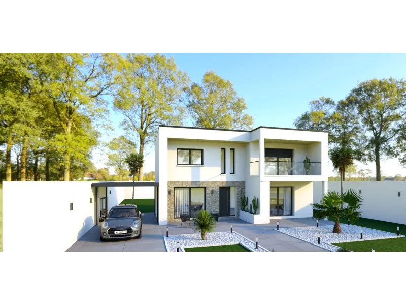 Maison neuve à Saint-Mard