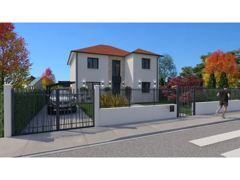 Maison neuve à La Queue-en-Brie
