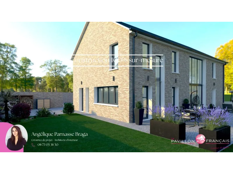Maison neuve à Salins