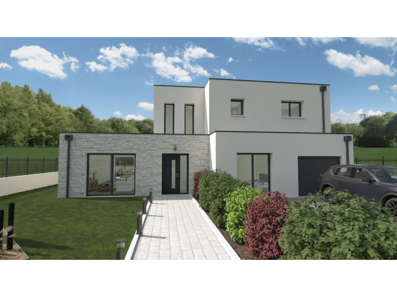 Maison neuve à Perthes