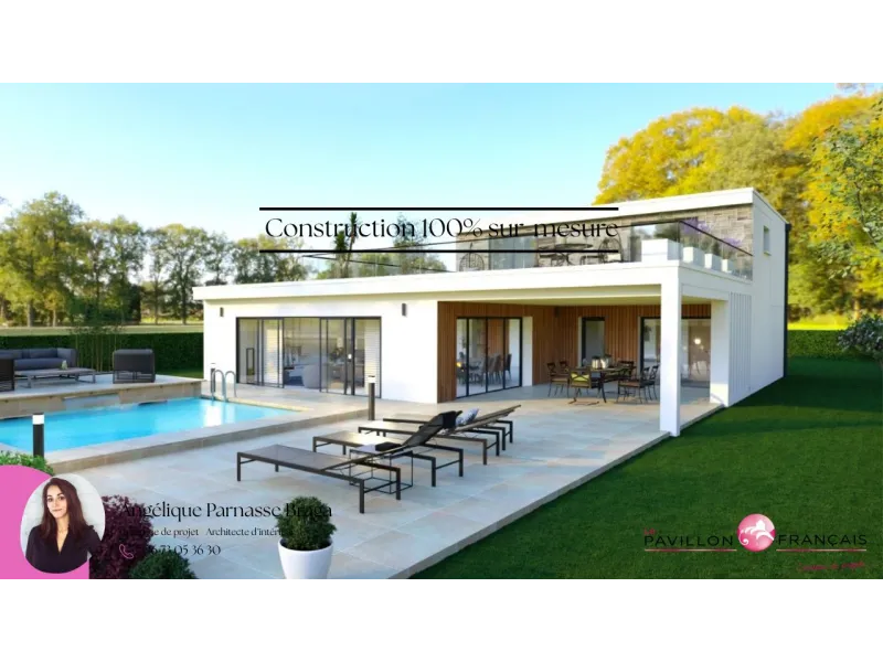 Maison neuve à Salins