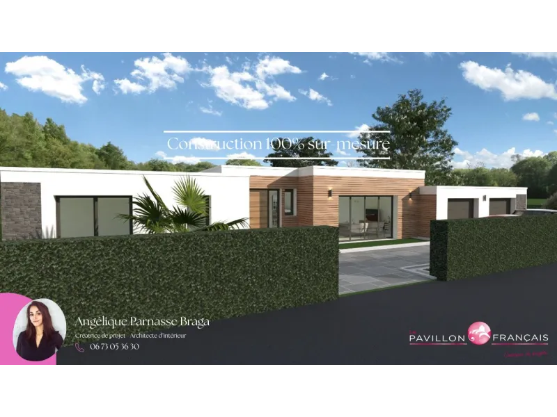 Maison neuve à Salins