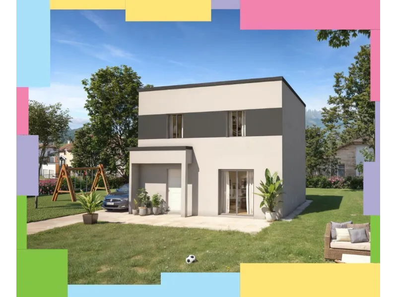 Maison neuve à Salins