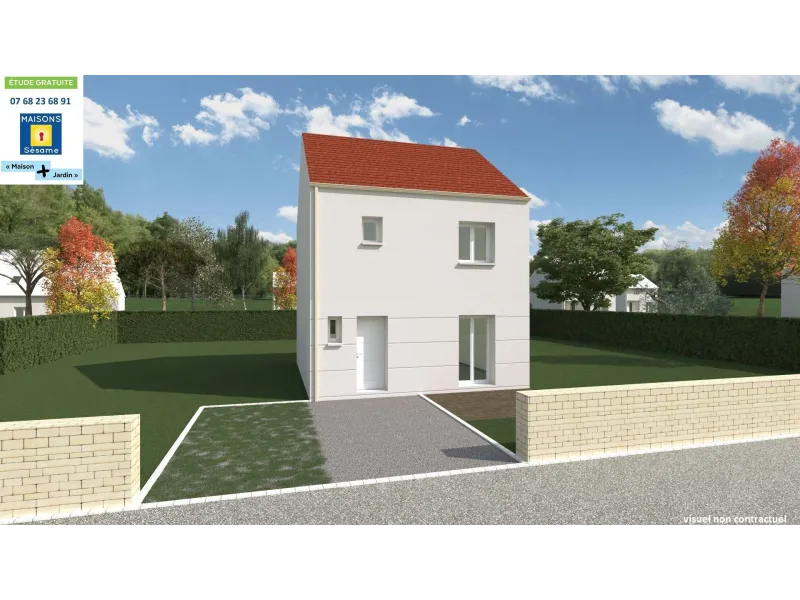 Maison neuve à Angerville