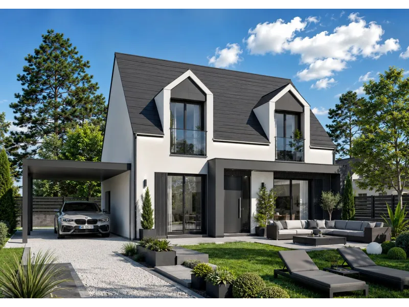 Maison neuve à La Frette-sur-Seine