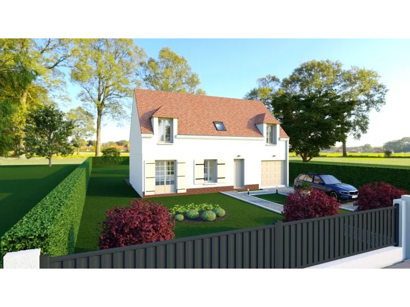 Maison neuve à Jouy-le-Moutier