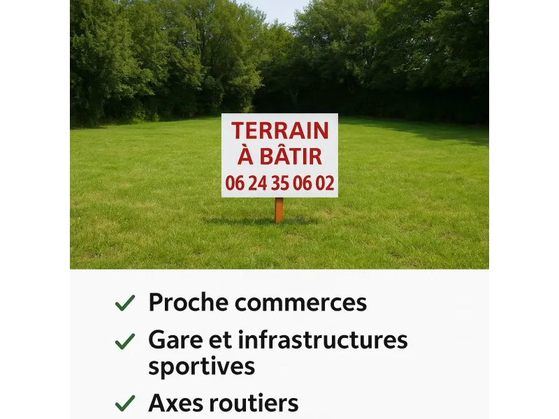 Terrain à bâtir à La Genevraye