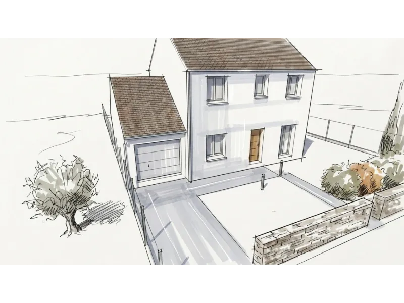Maison neuve à Vaudoy-en-Brie