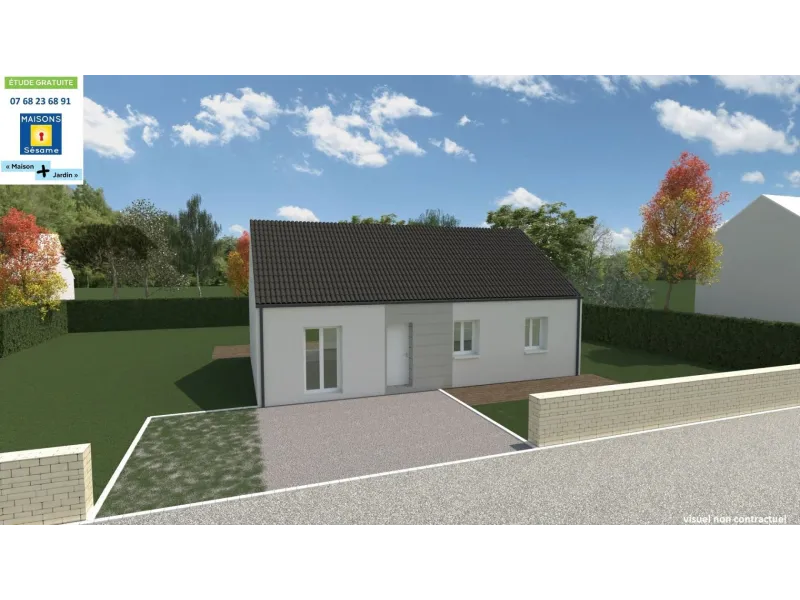 Maison neuve à Maisse