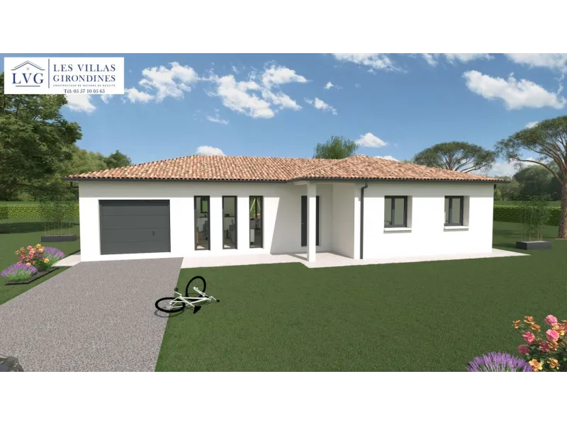 Maison neuve à Bouliac