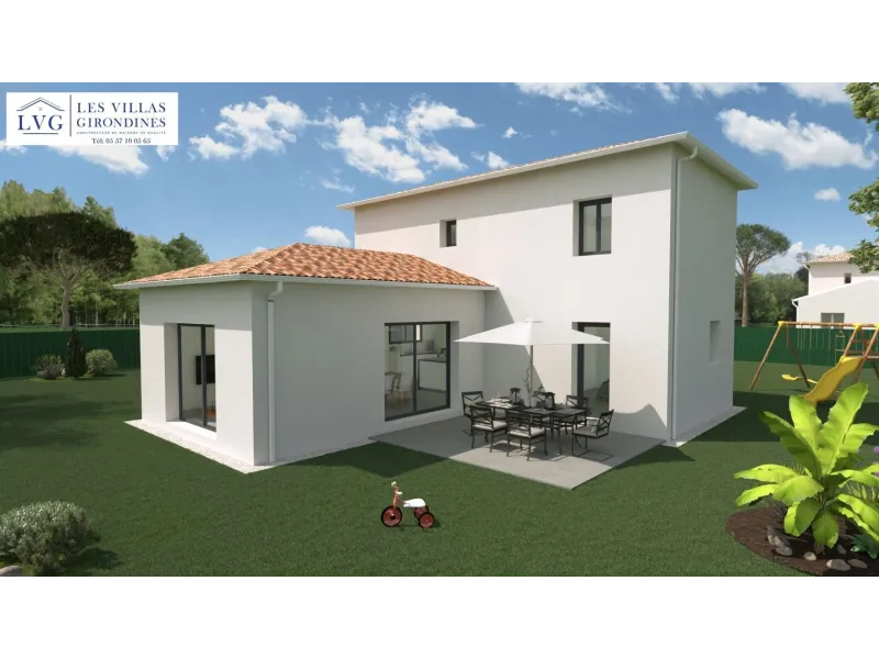 Maison neuve à Bouliac