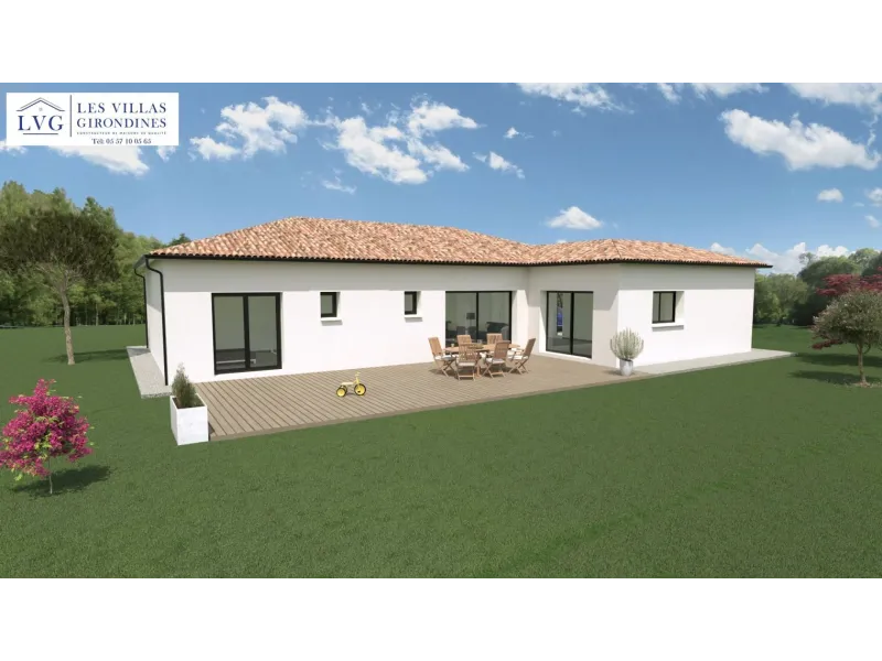 Maison neuve à Bouliac