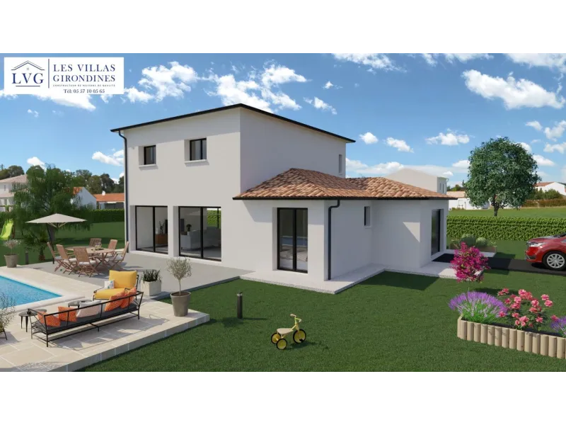 Maison neuve à Bouliac