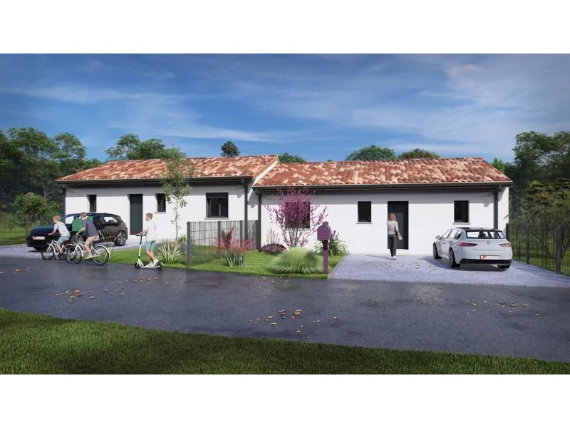 Maison neuve à Saint-Perdon