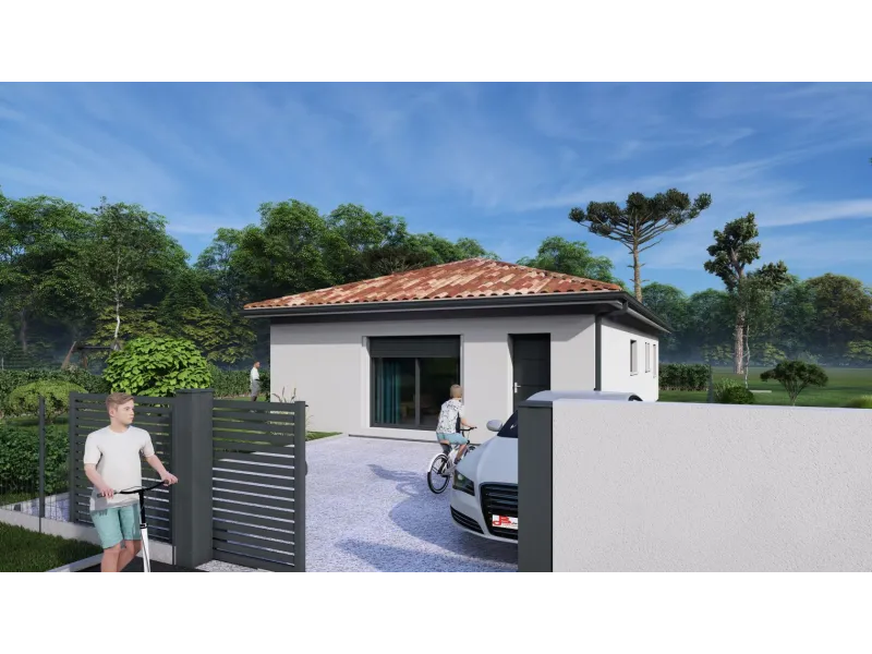 Maison neuve à Saint-Perdon