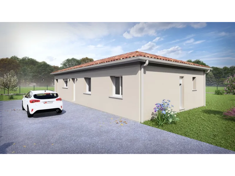 Maison neuve à Saint-Perdon