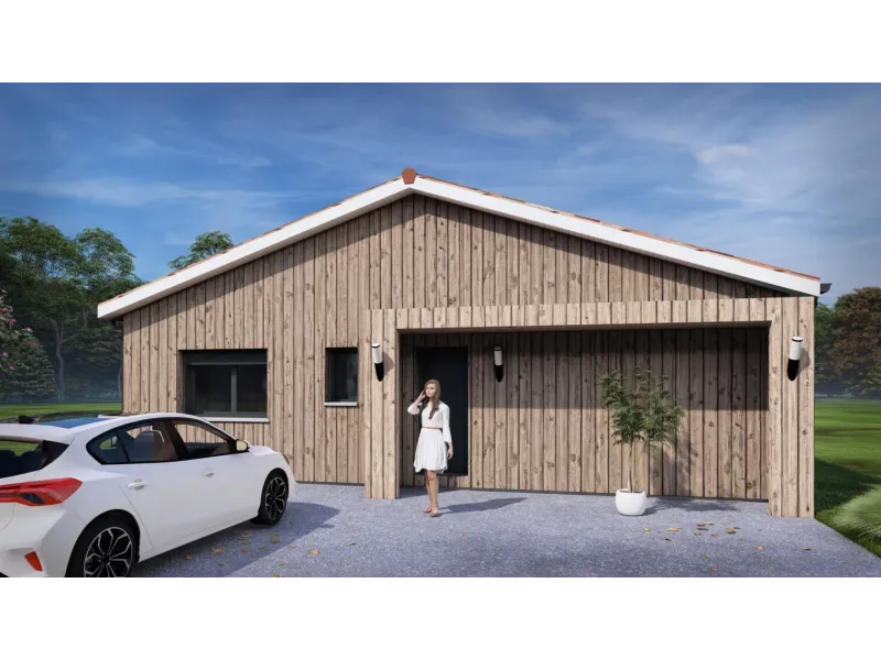 Maison neuve à Saint-Perdon