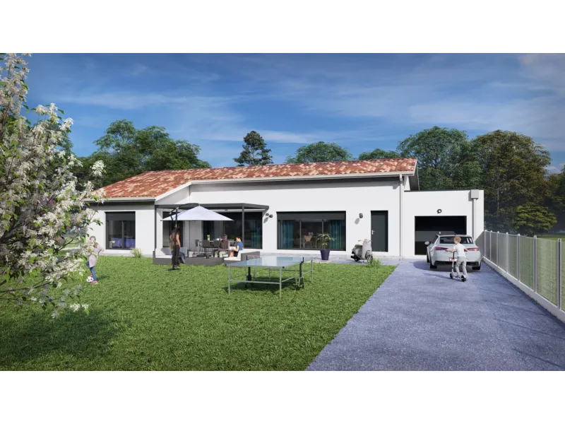 Maison neuve à Saint-Perdon
